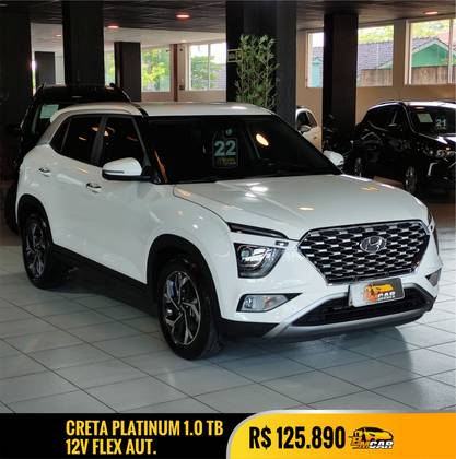 HYUNDAI CRETA 1.0 TGDI FLEX PLATINUM AUTOMÁTICO